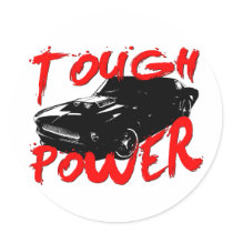 394 Tough Power Mustang Stickers