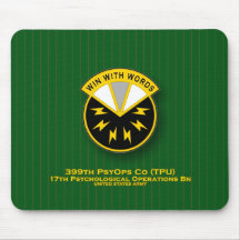 399th PsyOps Company - TPU - 17th Bn DUI Mouse Pads