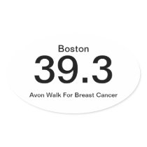 39.3 Boston Oval Stickers