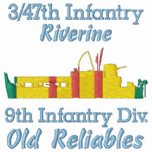 3/47th Inf. Riverine ATC & Crossed Rifles Shirt