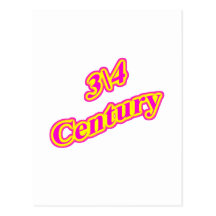 3\4 Century  Magenta Post Cards