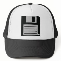 3.5 floppy disc hat