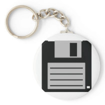 3.5 floppy disc keychain