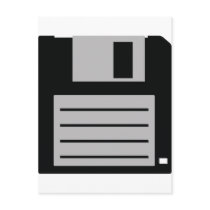 3.5 floppy disc post cards