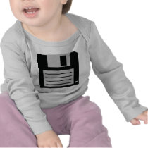 3.5 floppy disc t shirt