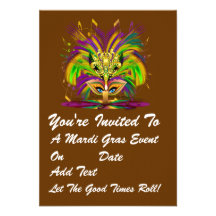 3.5" x 5" Portrait Party Time Creatives Personalized Announcements