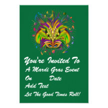3.5" x 5" Portrait Party Time Creatives Personalized Invite