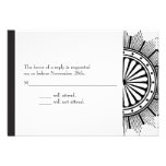 3.5x5 Art Deco Response Card