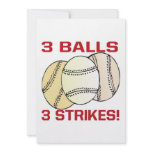 3 Balls 3 Strikes