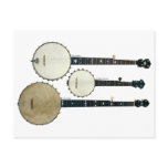 3 Banjos Postcard