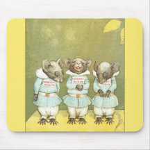 3 Blind Mice Mousepads