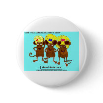 3 Blonde Mice Funny Tees Mugs Cards & Gifts Pins