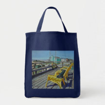 3 Chairs Tote Bag