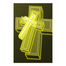 3 Crosses Custom Stationery