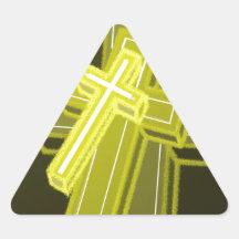 3 Crosses Sticker