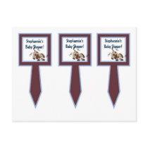 3 Cup Cake Picks Lil League Puppy Dog Sports Post Cards