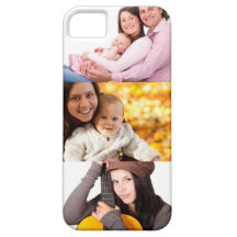 3 Custom Pictures iPhone 5 Case
