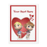 3. Cute Baby Boy & Girl Caricatures - Customize It