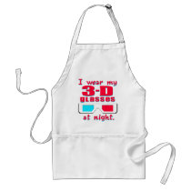 3-D Glasses Apron