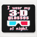 3-D Glasses Mousepad