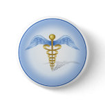 3-d Medical Symbol Pinback Buttons