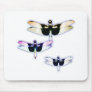 3 dragonflies mousepad
