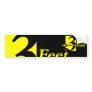 3 Feet - Designer style Bumper Stickers