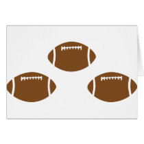 3 footballs cards