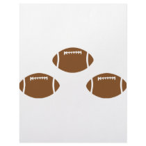 3 footballs letterhead