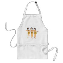3 Hulas Apron