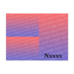 3 Image Amateur Radio QSL Card Template Postcard
