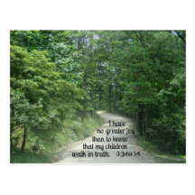 3 John 1:4 Postcard