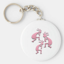 3 Kokopelli #11 Key Chain