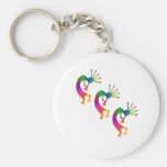3 kokopelli #33 key chain