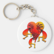 3 Kokopelli #48 Key Chains