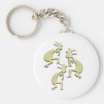 3 Kokopelli #57 Key Chain