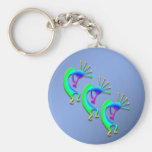 3 Kokopelli #86 Key Chains