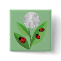 3 Ladybugs Pin