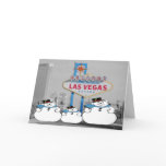 3 Las Vegas Wise Snowmen, Let it Snow! Card