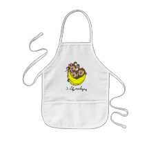 3 Li'l Monkeys Tshirts and Gifts Aprons