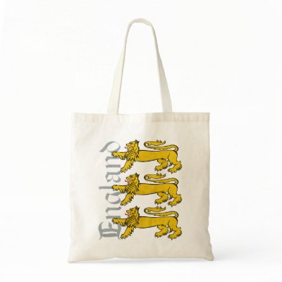3 Lions England Tote Bag by RawRock