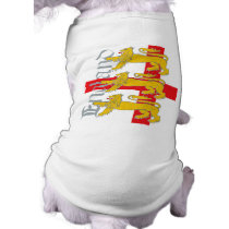 3 Lions on St George's Cross Pet Tee