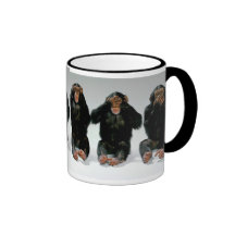 3 Monkeys Mug