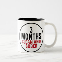 3 Months Clean and Sober Mug