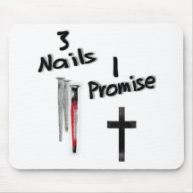 3 Nails-1 Promise Mousepad