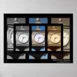 3 O'Clocks Canvas Posters