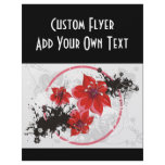 3 Pretty Flowers - Color Flyer