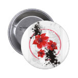 3 Pretty Flowers - Colour Button