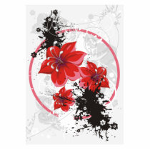 3 Pretty Flowers - Colour