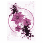 3 Pretty Flowers - Pink photo sculptures